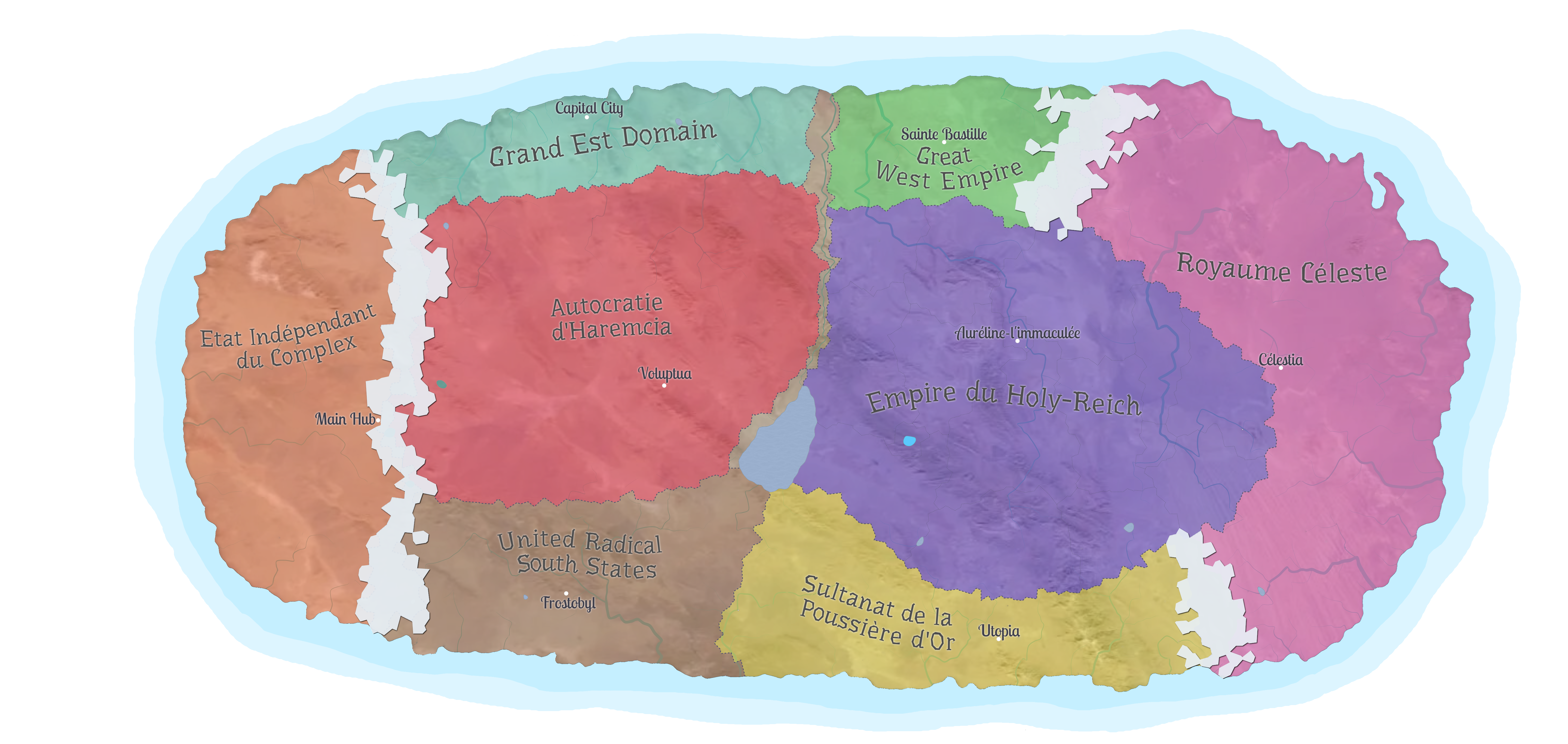 Carte du monde